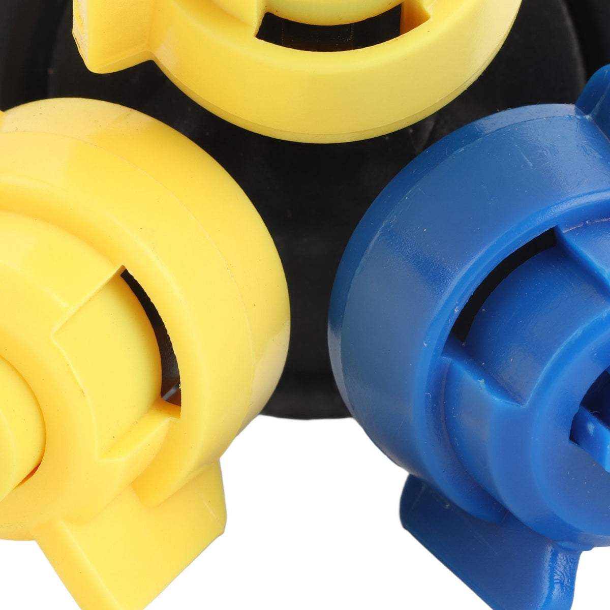 High Pressure Atomization Sprayer Nozzle 3 Heads Fan Shaped Agricultural Pesticide Mist Nozzle Drip Proof Tractor Nozzle