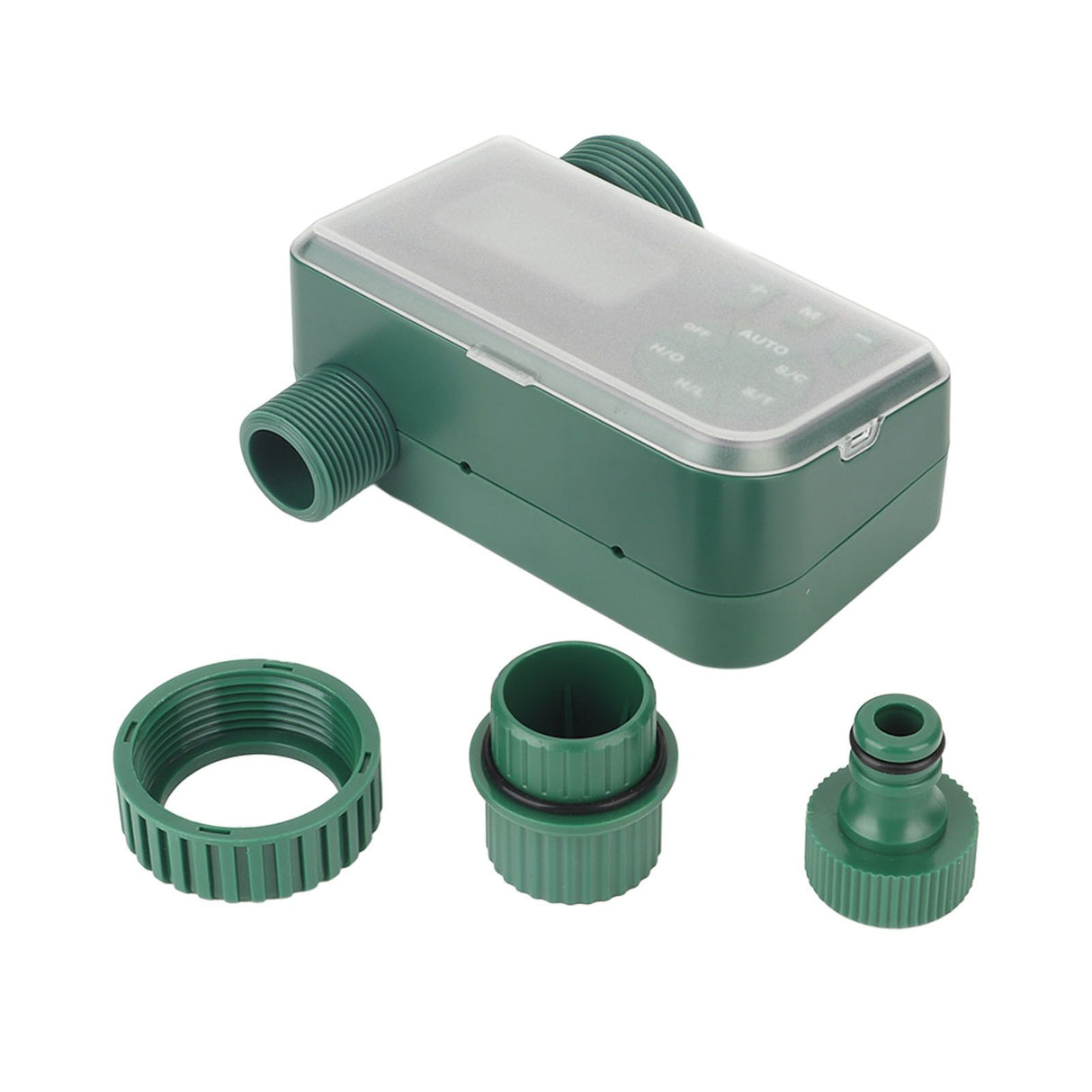 Sprinkler Timer Green Leak Proof G3/4 External Thread Water Outlet Watering Controller for Garden