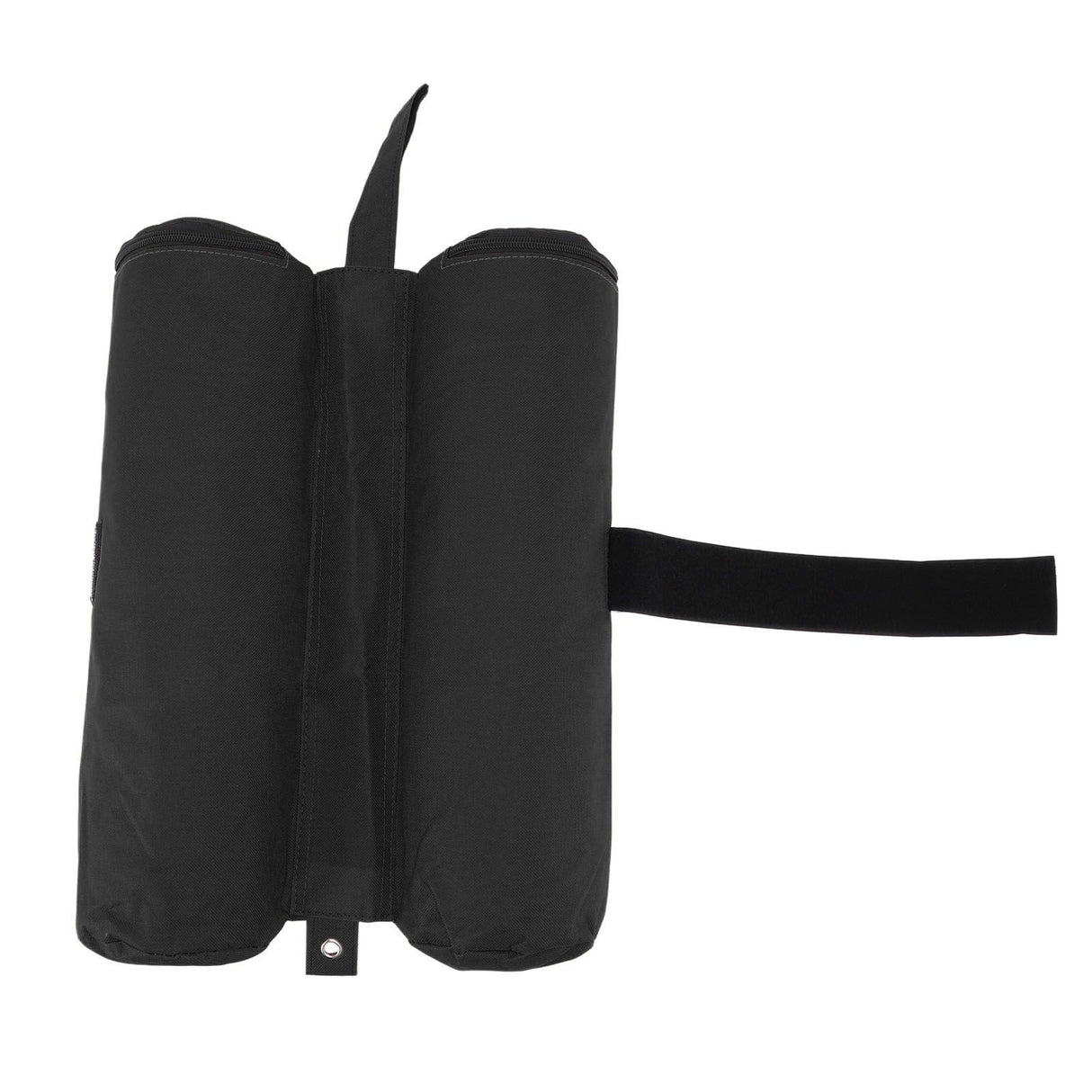 Tent Sand Bag Hook and Loop Design Tent Weight Bag Fixed Sandbags for Outdoor Tents Canopies Sun Umbrellas Black