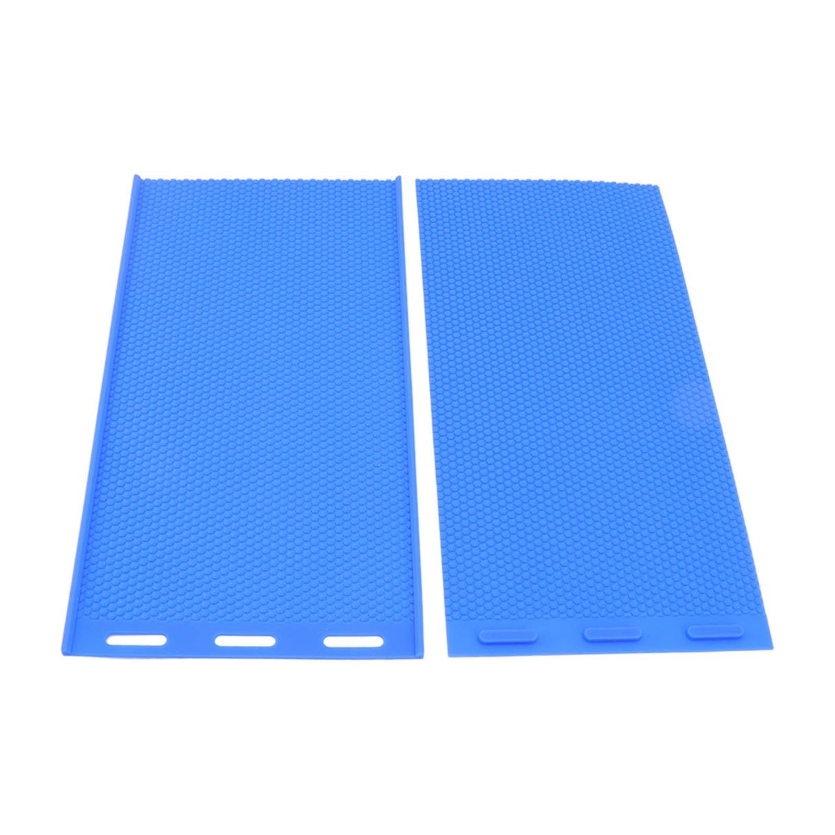 2Pcs Silicone Beeswax Sheet DIY Mold Soft Press Sheet Mould Tools Beeswax Embosser Machine for Beekeeping