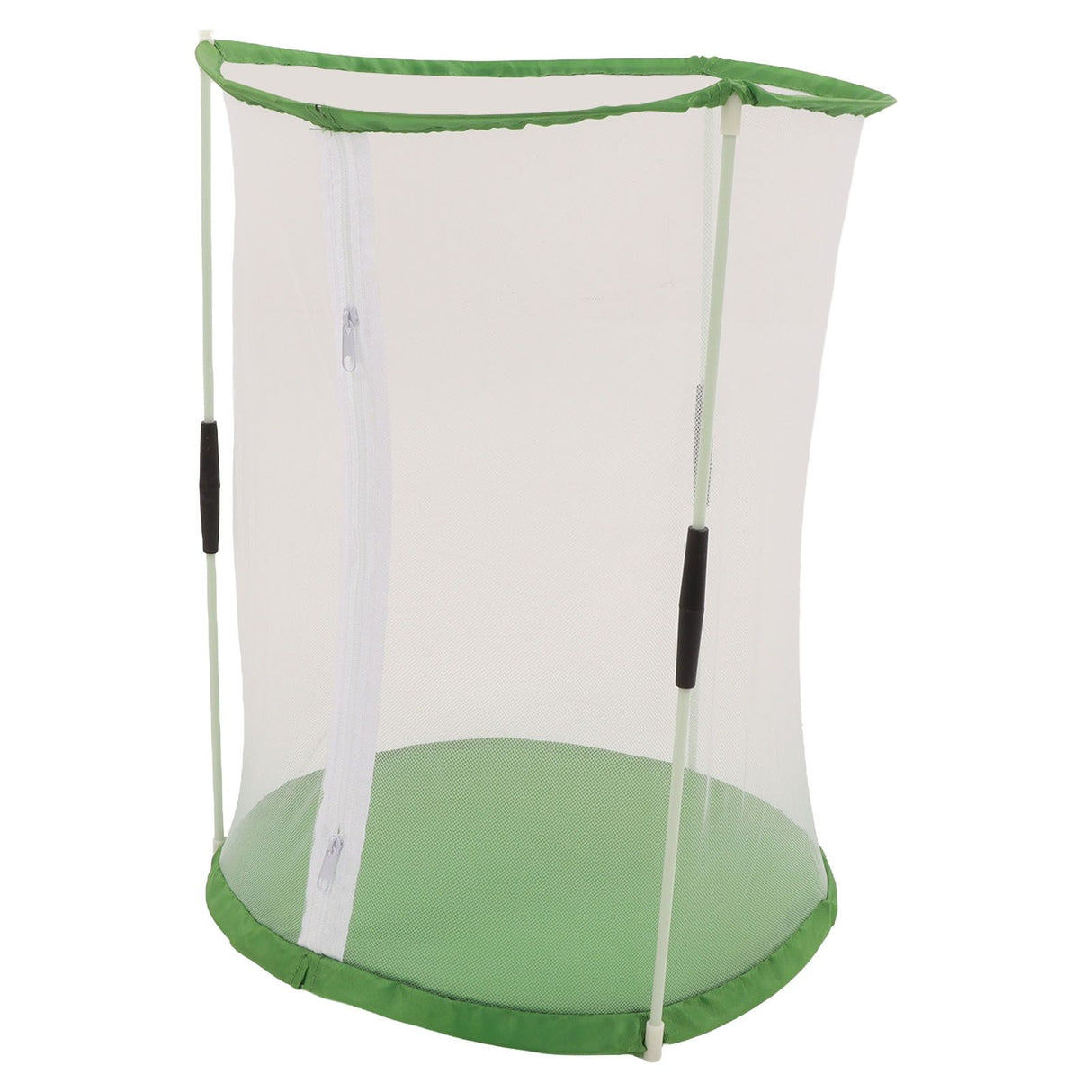 Cylindrical Butterfly and Insect Observation Cage Transparent Mesh Habitat Cage for Ornamental Plants