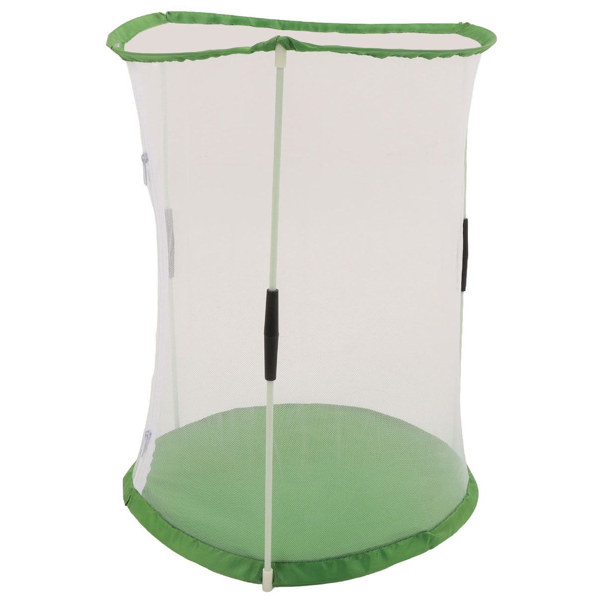 Cylindrical Butterfly and Insect Observation Cage Transparent Mesh Habitat Cage for Ornamental Plants