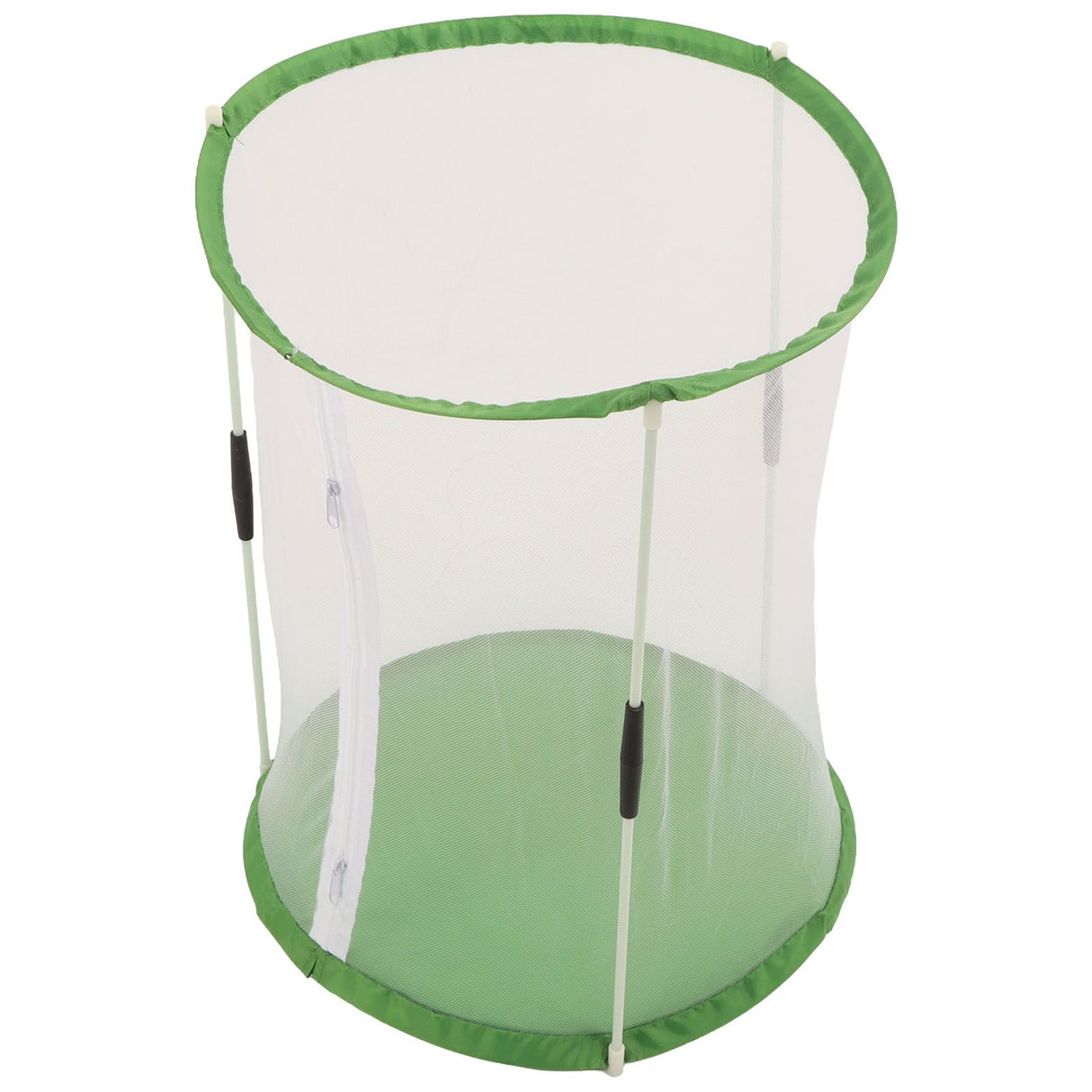 Cylindrical Butterfly and Insect Observation Cage Transparent Mesh Habitat Cage for Ornamental Plants