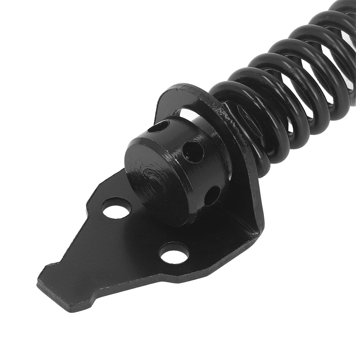 Self Closing Gate Door Spring Carbon Steel Electrophoresis Black Finish for Outdoor Villa Yard Fence
