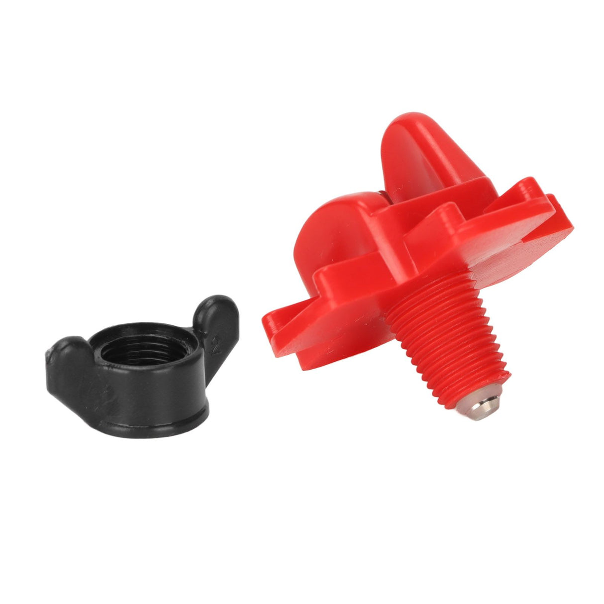 20PCS G1/8 Male Thread Chicken Drinking Nipples Automatic Waterer Equipment with Black Srews for Poultry Feeding