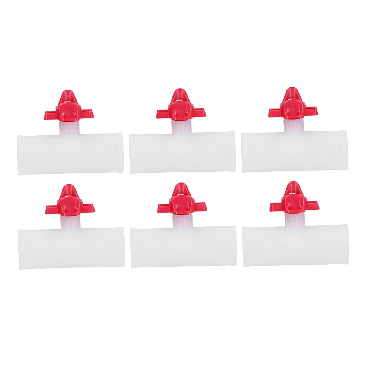 20 Sets Chicken Nipple Waterer Automatic Water Feeding Professional Chicken Watering Cups with T Joints for Quail Pigeons G3/4