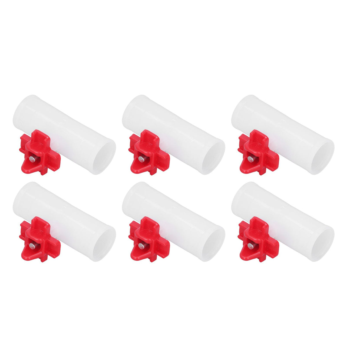 20 Sets Chicken Nipple Waterer Automatic Water Feeding Professional Chicken Watering Cups with T Joints for Quail Pigeons G3/4