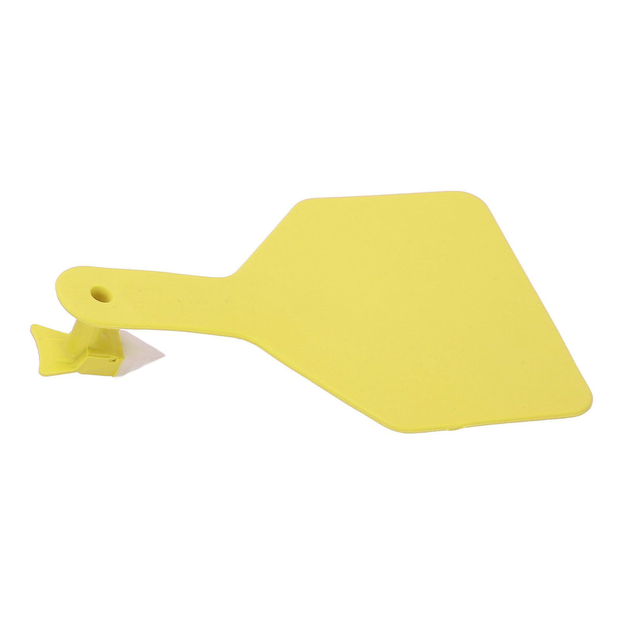 100pcs Blank Livestock Ear Tag Thickened TPU Reusable Animal Ear Label for Dairy Cattle Beef Cattle Yaks Horses Camels Yellow