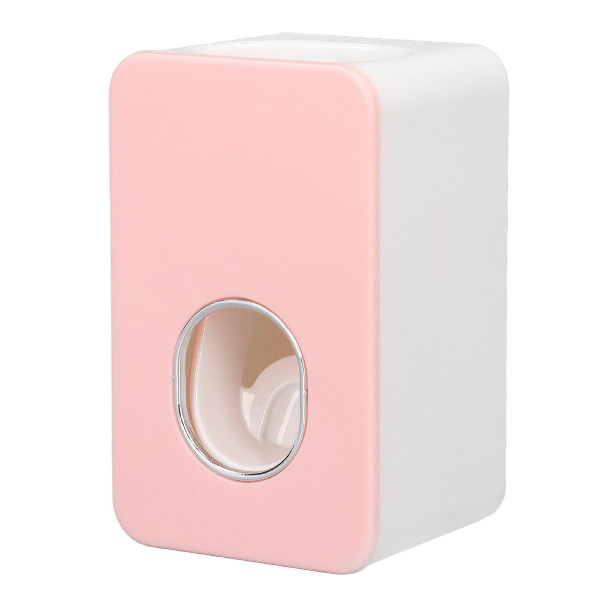 Automatic Toothpaste Dispenser Wall Mounted Easy Installation Toothpaste Squeezer Dispenser for Bathroom Home Pink