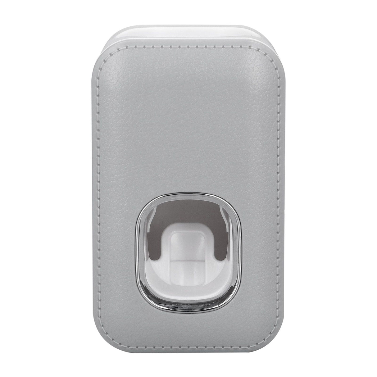 Toothpaste Dispenser Full Automatic Wall Mounted Hands Free Easy Operation Toothpaste Squeezer for Bathroom Hotel Gray