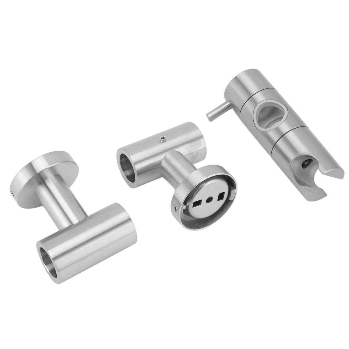 Shower Slide Bar Stainless Steel Head Holder Adjustable Wall Mount Home Decor for Bathroom