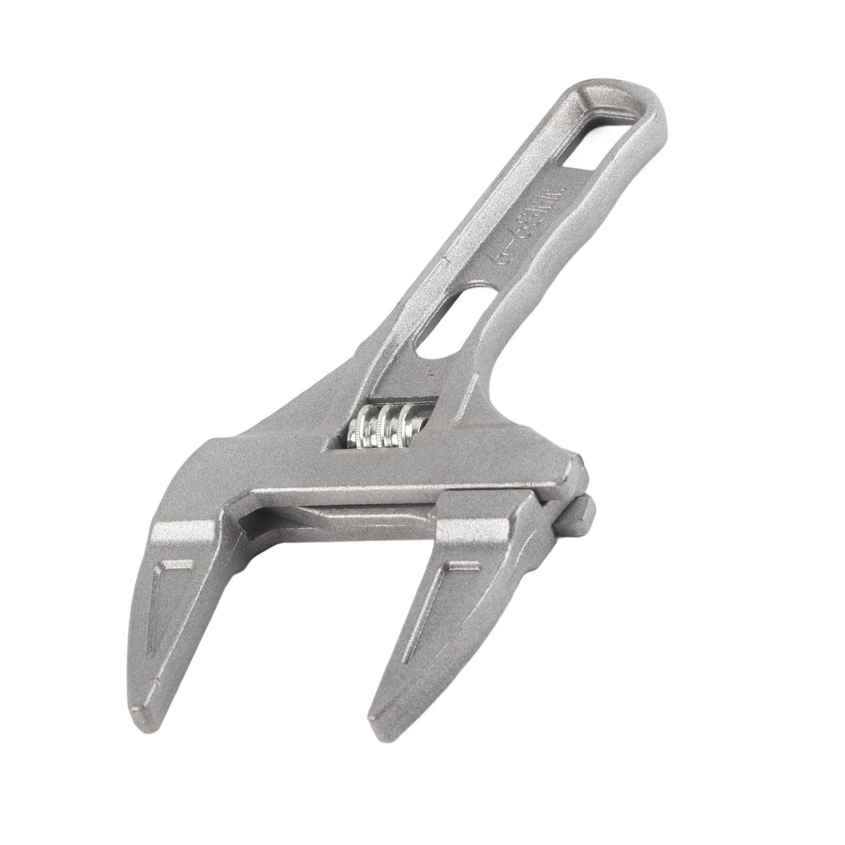 Bathroom Wrench Aluminum Adjustable Large Opening Wrench for Bathroom Basin Drain Repair Tools 6‑68mm Clamping Range