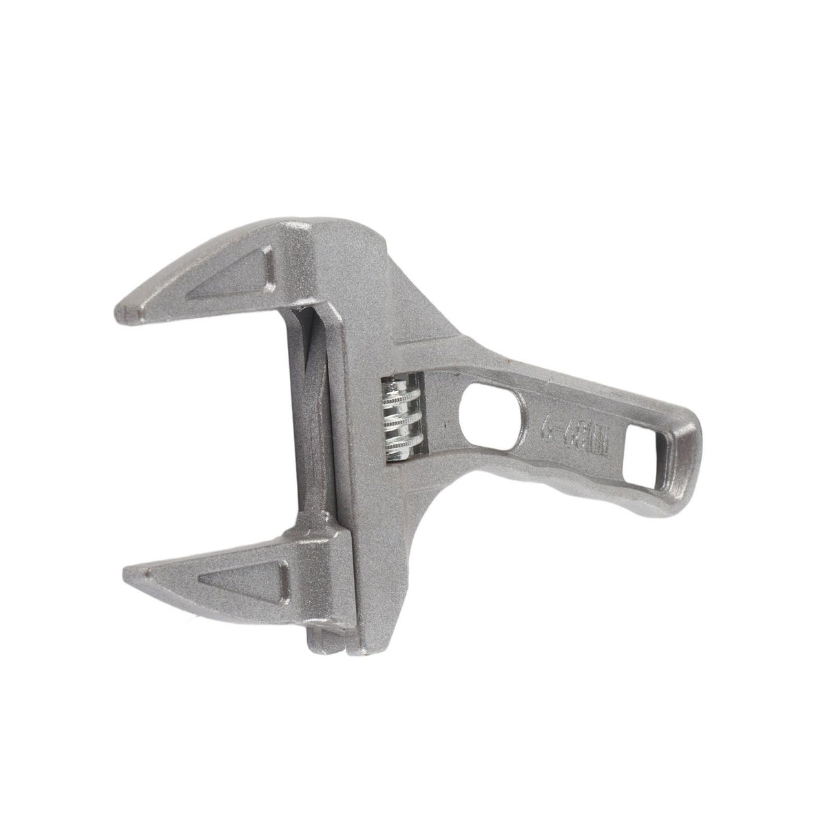 Bathroom Wrench Aluminum Adjustable Large Opening Wrench for Bathroom Basin Drain Repair Tools 6‑68mm Clamping Range