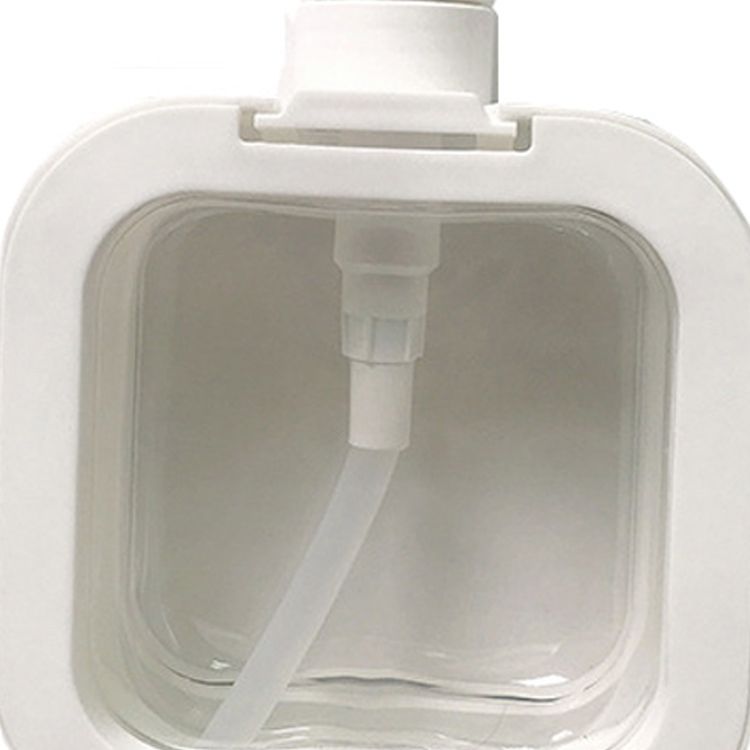 Empty Lotion Pump Bottle Odorless Transparent PET 500ml Recyclable Refillable Lotion Dispenser for Travel Bend