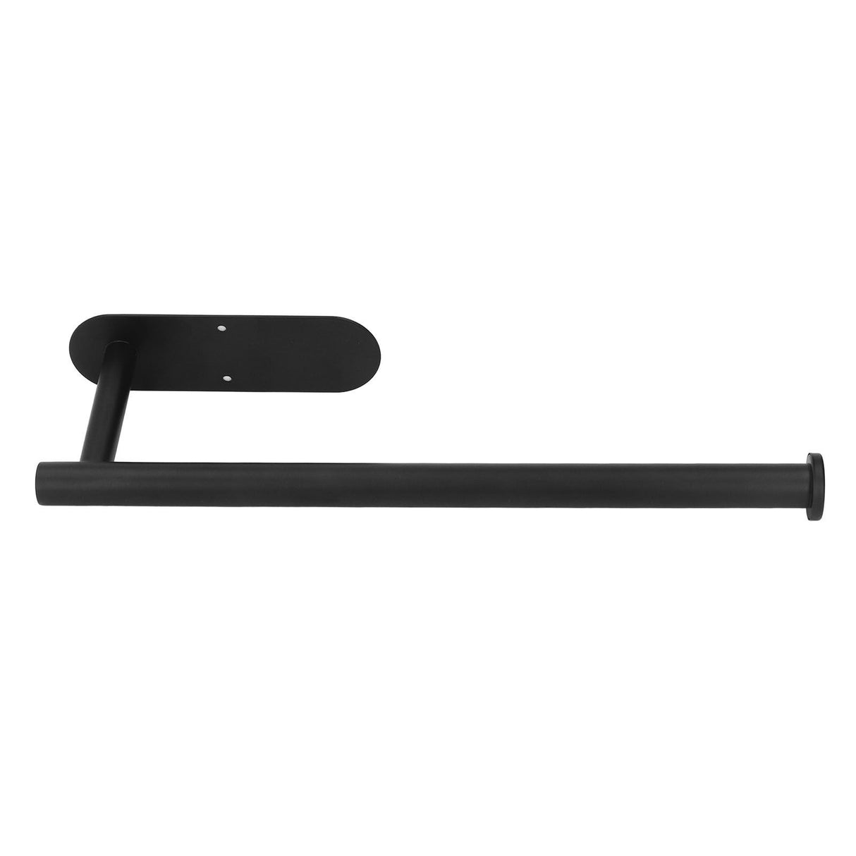 Roll Paper Towel Holders Stainless Steel Under Cabinet Paper Towel Hanging Rack Balck Paper Holder for Bathroom Kitchen