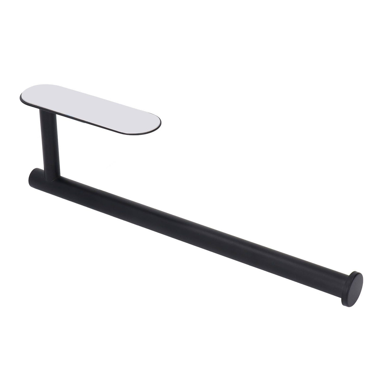 Roll Paper Towel Holders Stainless Steel Under Cabinet Paper Towel Hanging Rack Balck Paper Holder for Bathroom Kitchen