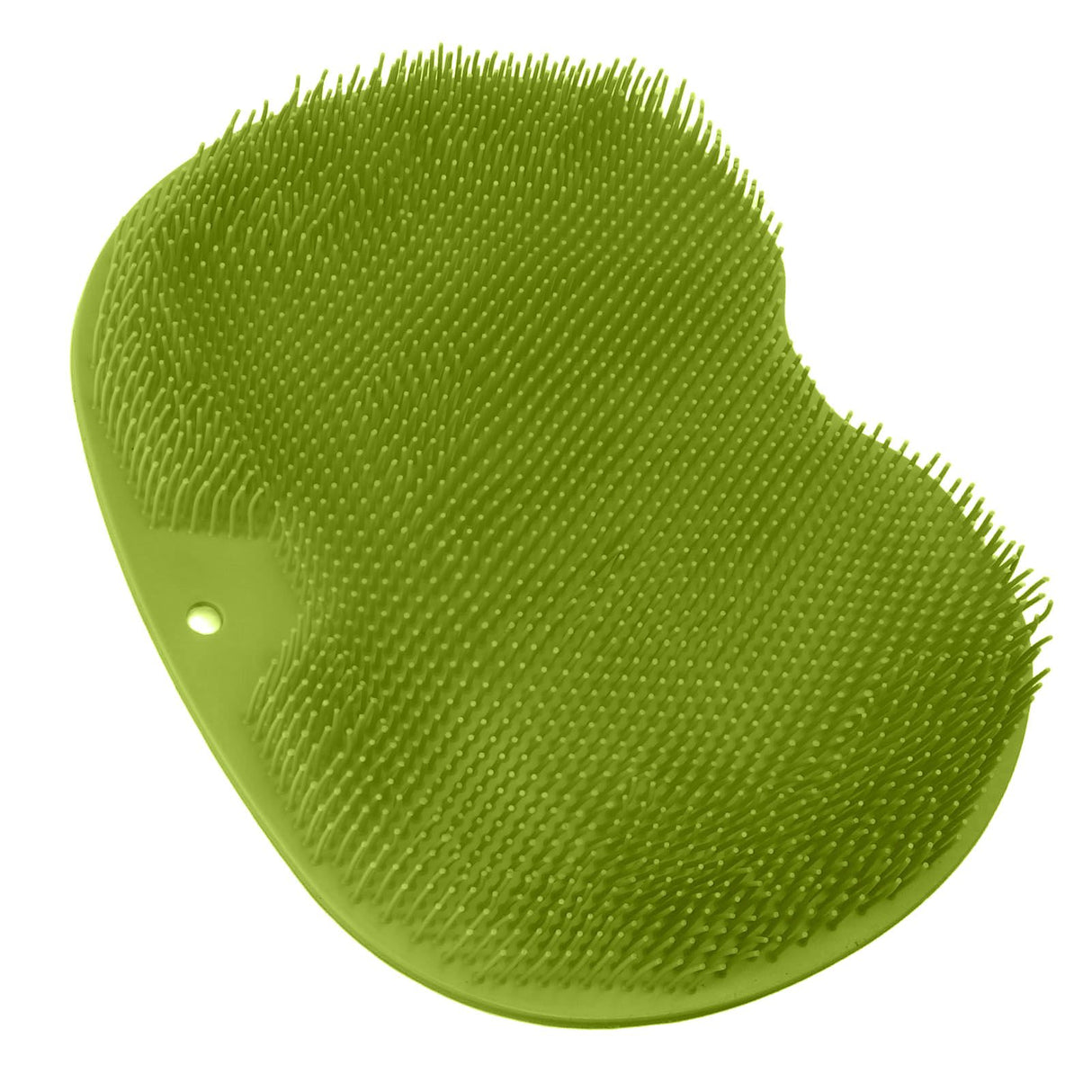 Bathroom Foot Massage Cushion TPE Foot Rub Pad Wall Mountable Foot Massager Mats with Suction Cup Green