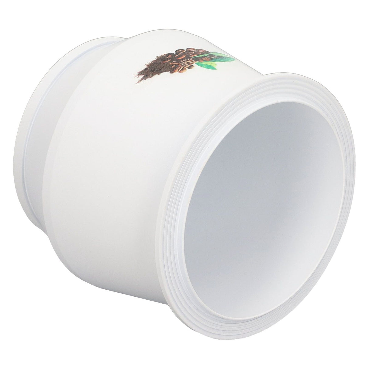 Coffee Dosing Cup Aluminum Alloy Coffee Making Machine Bean Grinder Portafilter Accessories 58mm/2.28in Opening 140ml