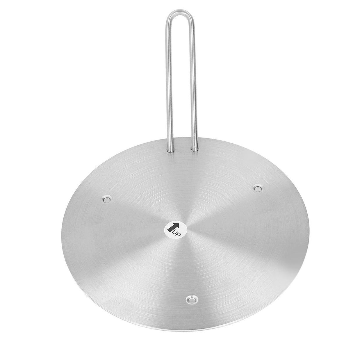 Heat Diffuser Stainless Steel Induction Cooker Diffuser Plate with Handle for Kitchen 23.5cm/9.25in