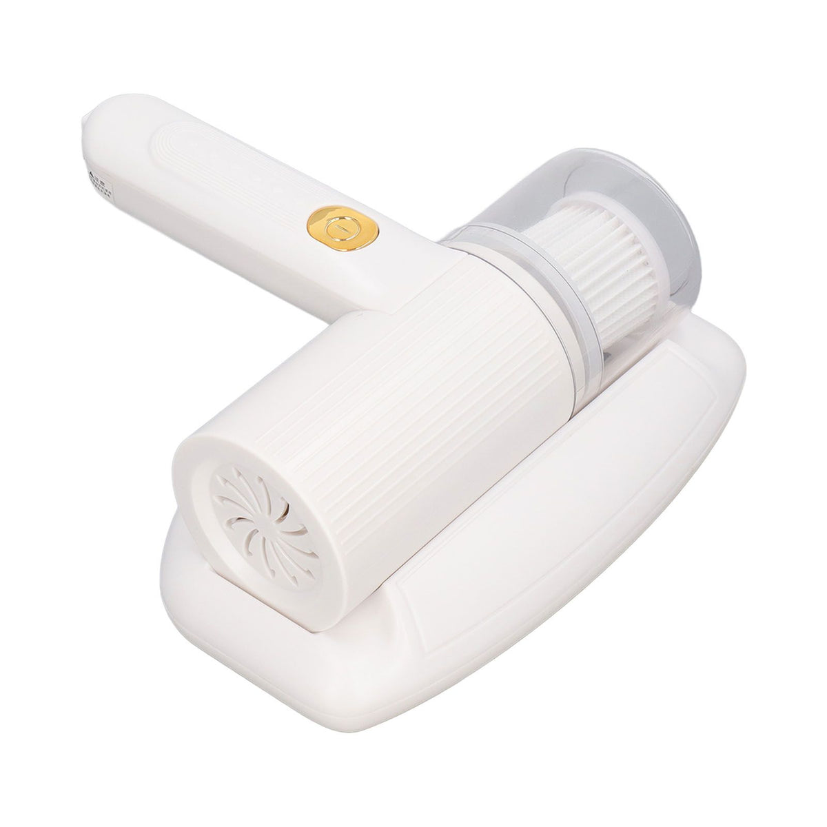Mattress Vacuum Cleaner Purple Light USB Charging Cordless Mite Vacuum Cleaner with 20Kpa Suction Electric Mite Remover White