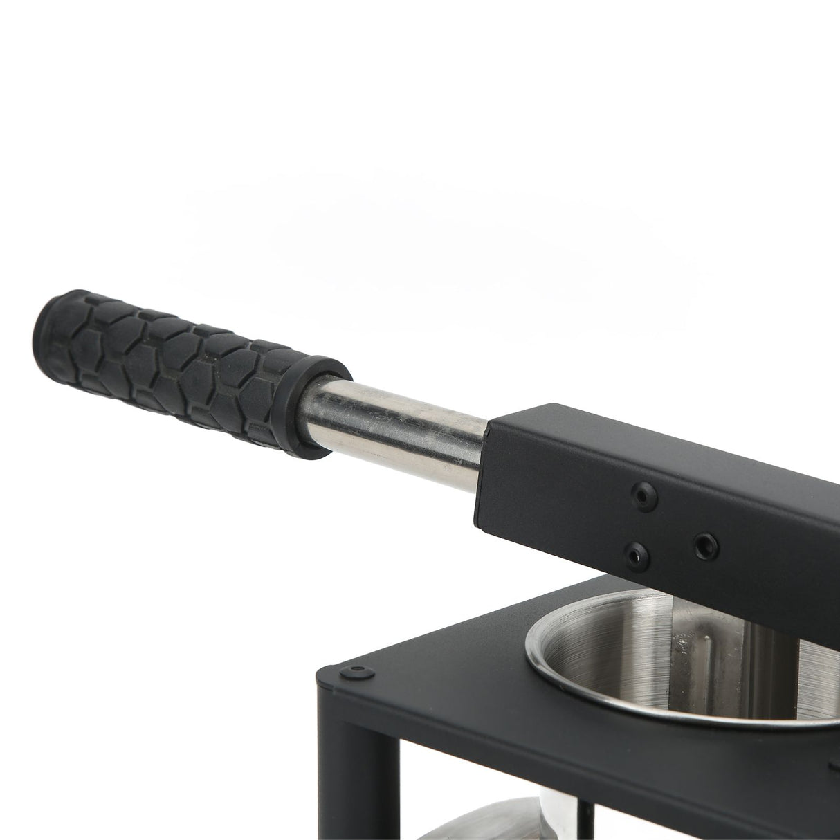 Manual Press Juicer Lever Design 304 Stainless Steel Hand Pressed Juicer Fruit Squeezer with Two Filters