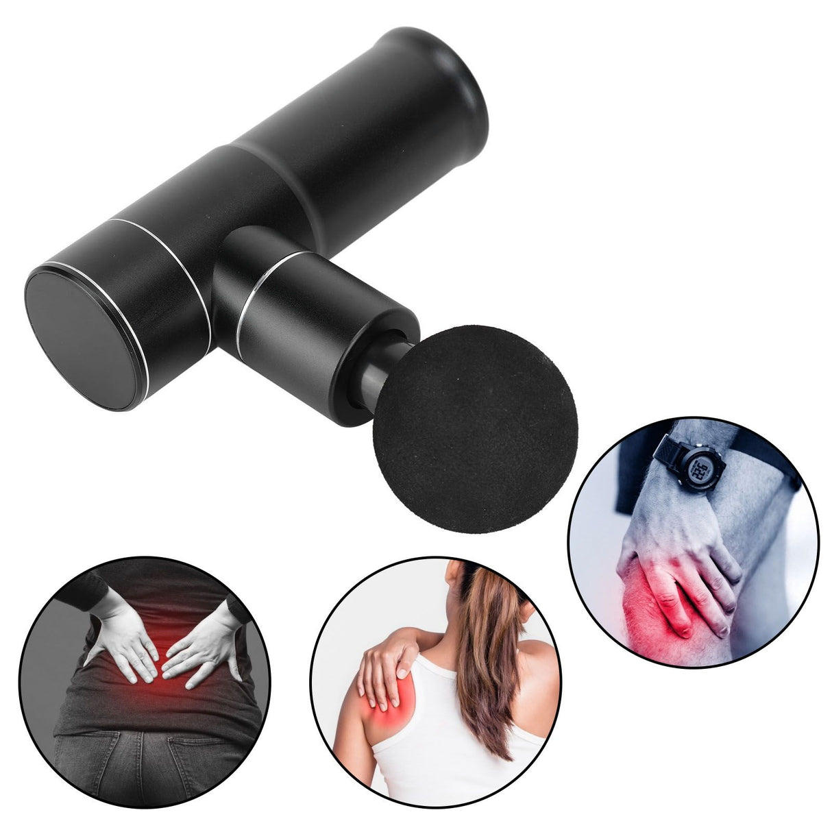 Household Mini Muscle Massager 4 Scientific Speed Fascia Massager Usb Charging Fitness Muscle Relaxer for Office Home