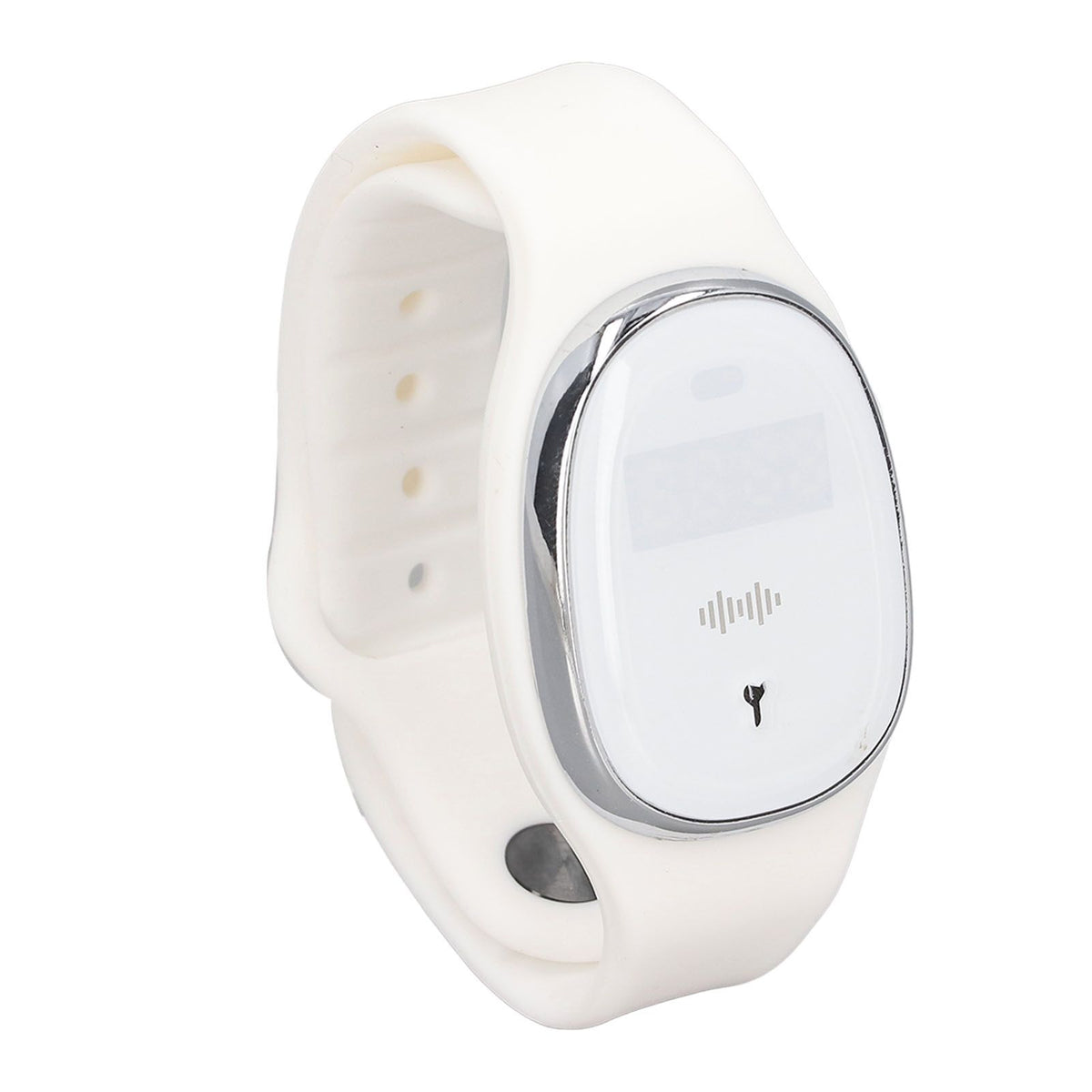 Outdoor Sports Mosquito Repellent Bracelet Ultrasonic Mosquito Repellent Wristband USB Rechargeable for Pregnant Women Children White