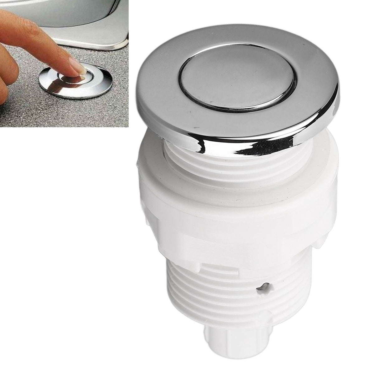 Air Pressure Bath Switch Garbage Disposal Button Push Button Garbage Disposal Sink Top Air Switch