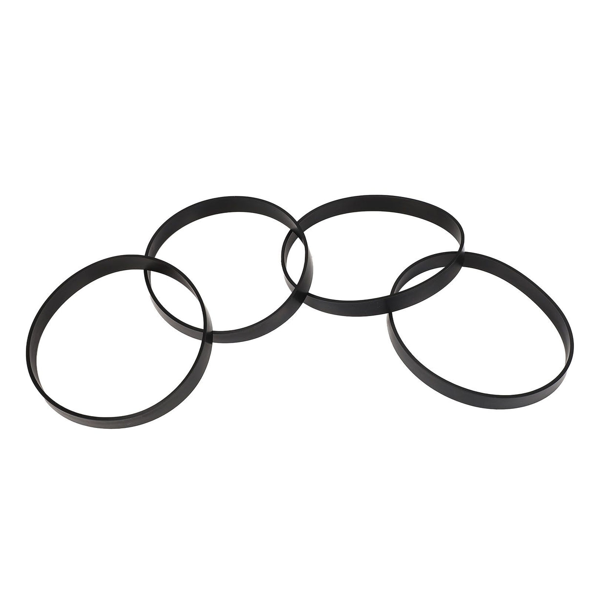 6pcs Vacuum Cleaner Belt Rubber High Strength Vacuum Belt Replacement for Bissell 7 9 10 12 14