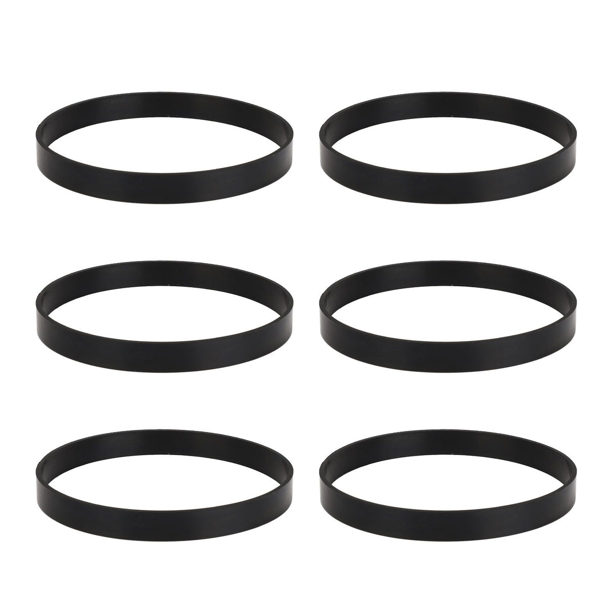 6pcs Vacuum Cleaner Belt Rubber High Strength Vacuum Belt Replacement for Bissell 7 9 10 12 14