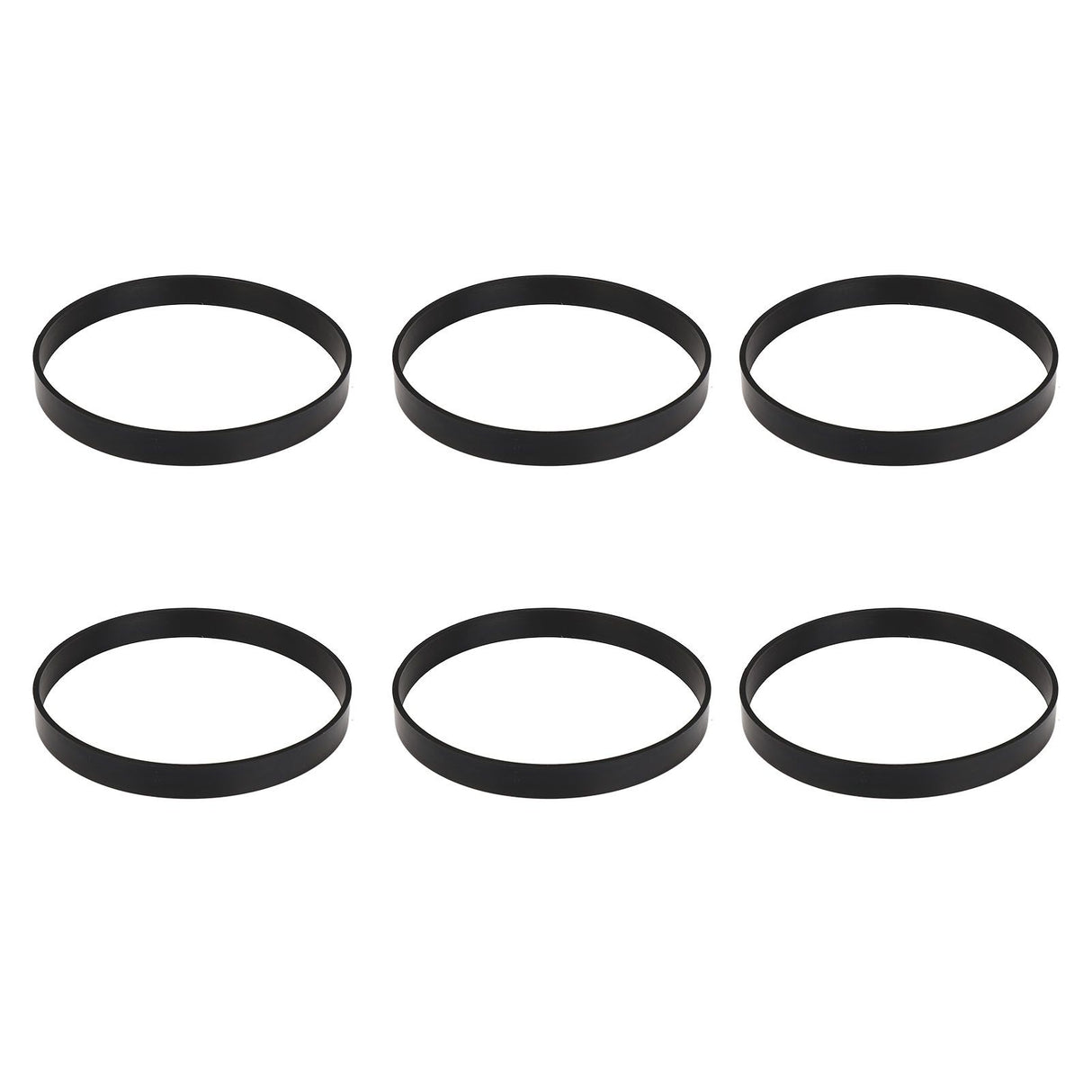 6pcs Vacuum Cleaner Belt Rubber High Strength Vacuum Belt Replacement for Bissell 7 9 10 12 14