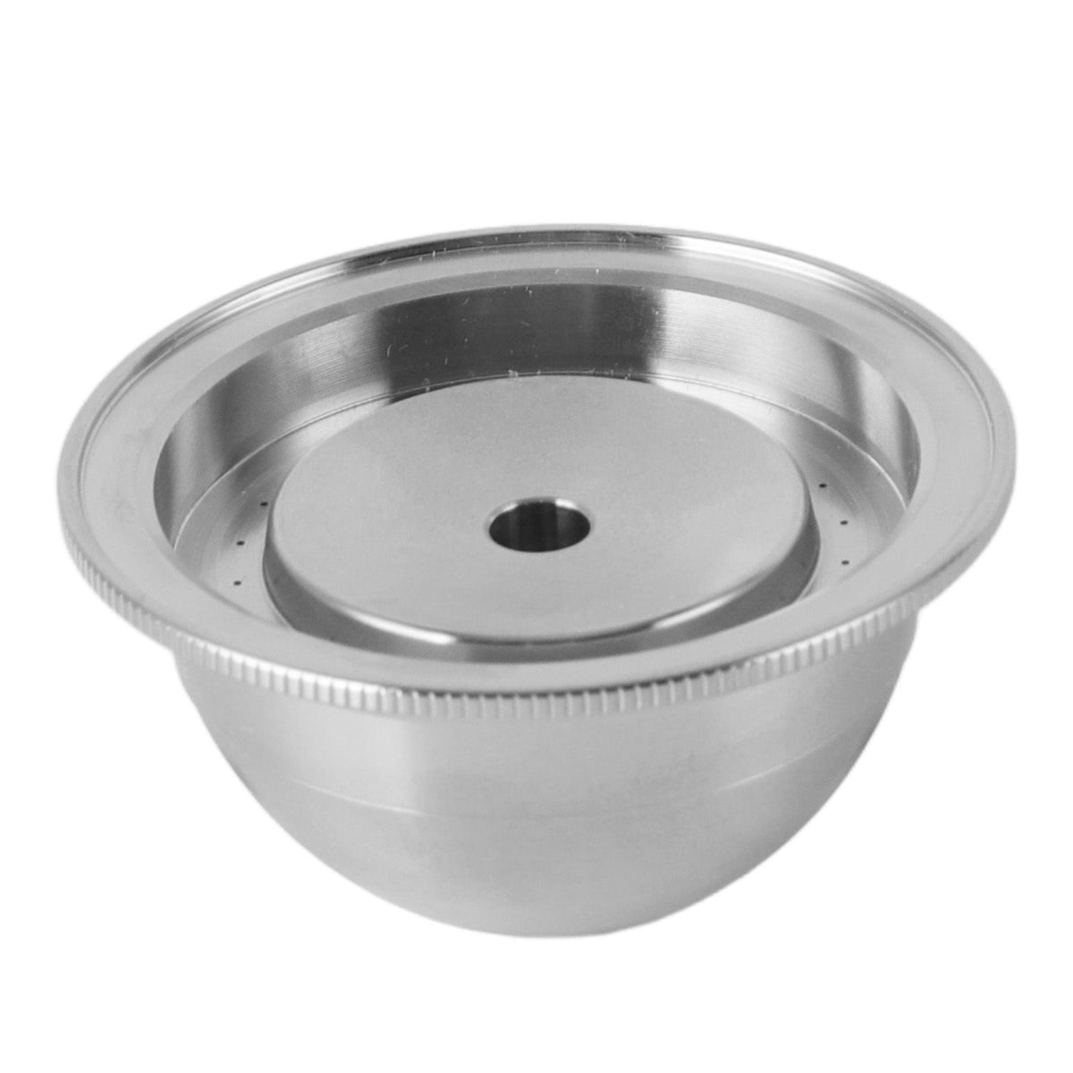 Reusable Coffee Capsule Filter Stainless Steel Refillable Coffee Machine Pod with Spoon Brush