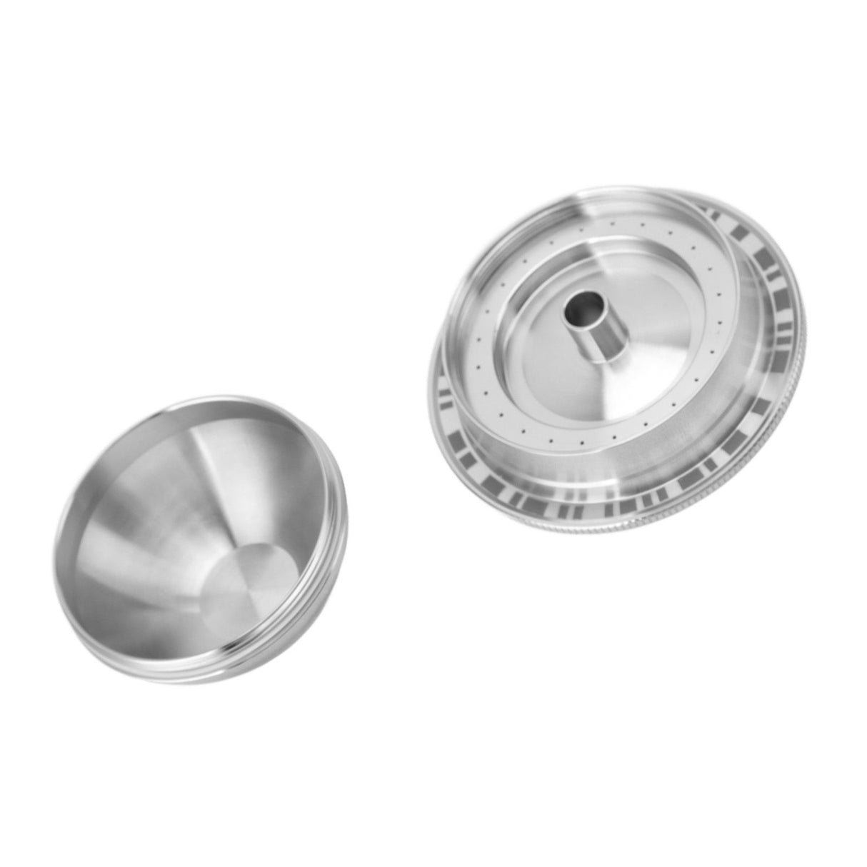 Reusable Coffee Capsule Filter Stainless Steel Refillable Coffee Machine Pod with Spoon Brush