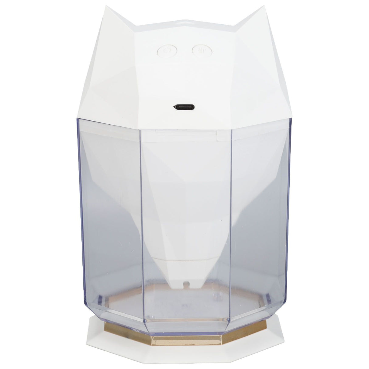 Air Humidifier Large Capacity Desktop Separated Electric Water Diffuser for Home Office White