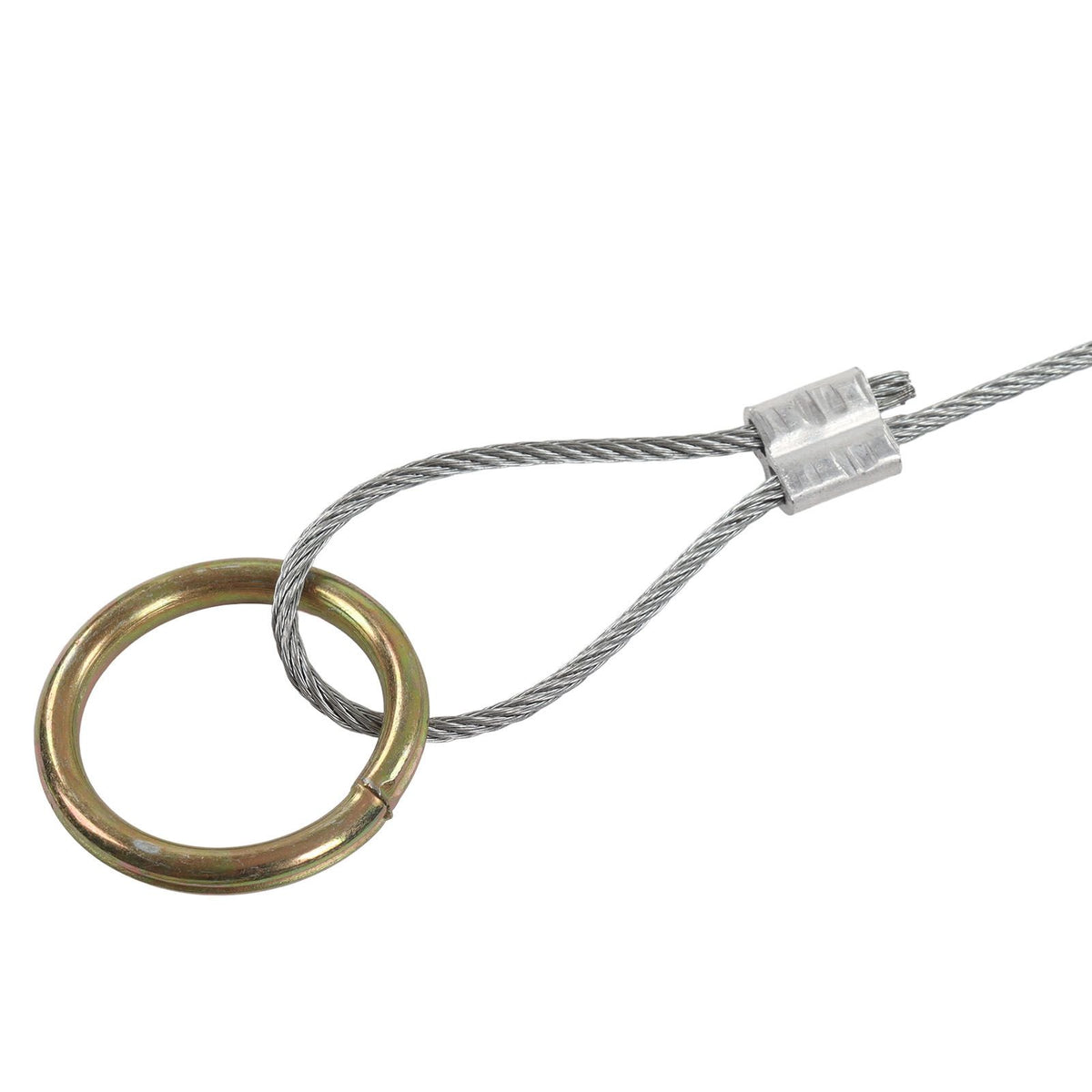 Steel Wire Measuring Rope Good Flexibility Sturdy Steel Rope Measuring Cord with Scale for Well Construction 30m/98.4ft