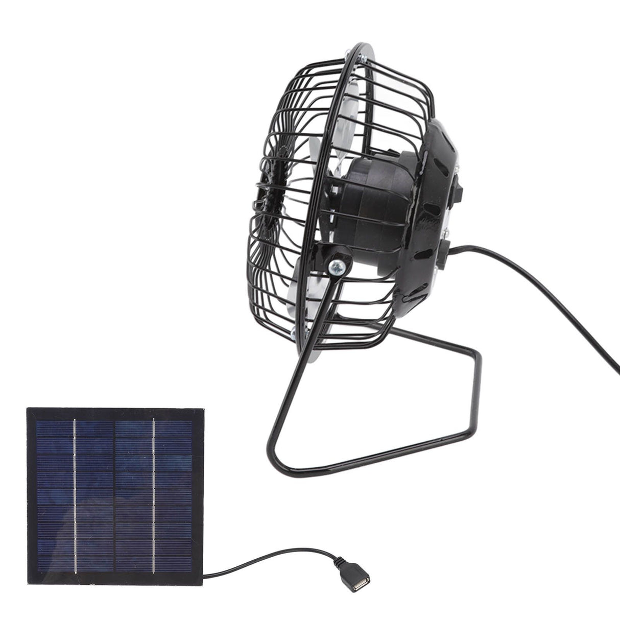 Photovoltaic Solar Panel Set Ventilation System Mini Portable USB Cooling Fan 5v 2.5w