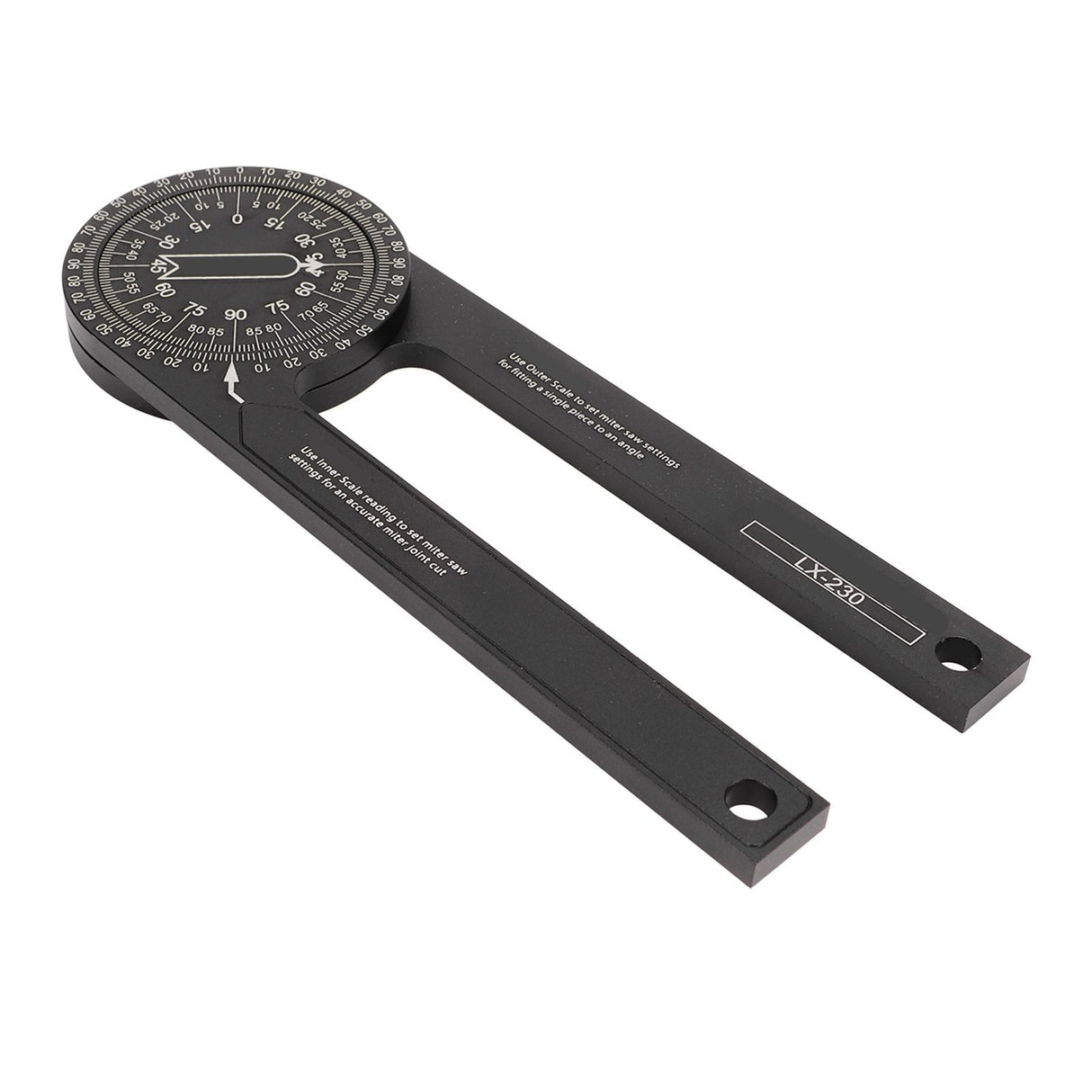 Miter Saw Protractor 360 Degrees Miter Angle Finder Woodworking Positioning Protractor