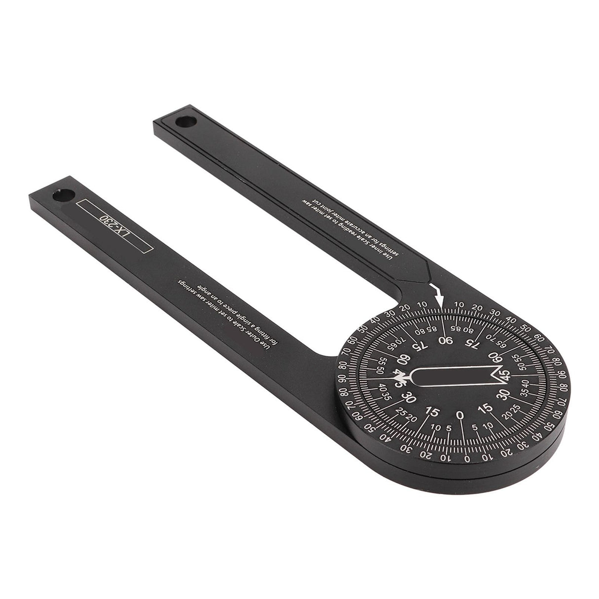 Miter Saw Protractor 360 Degrees Miter Angle Finder Woodworking Positioning Protractor