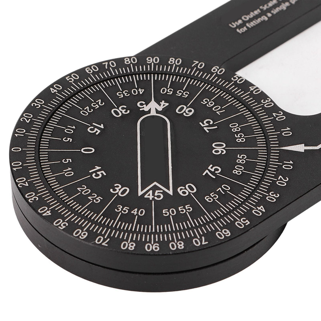 Miter Saw Protractor 360 Degrees Miter Angle Finder Woodworking Positioning Protractor