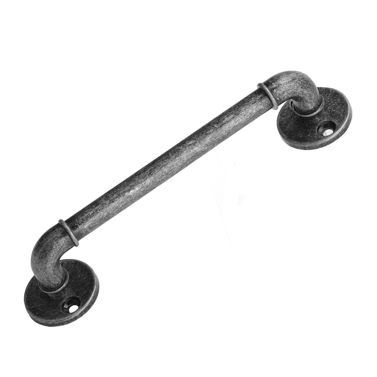Gate Pull Handle Zinc Alloy Retro Round Base Furniture Hardware for Door Drawer Cabinet Wardrobe Closet Retro Silver