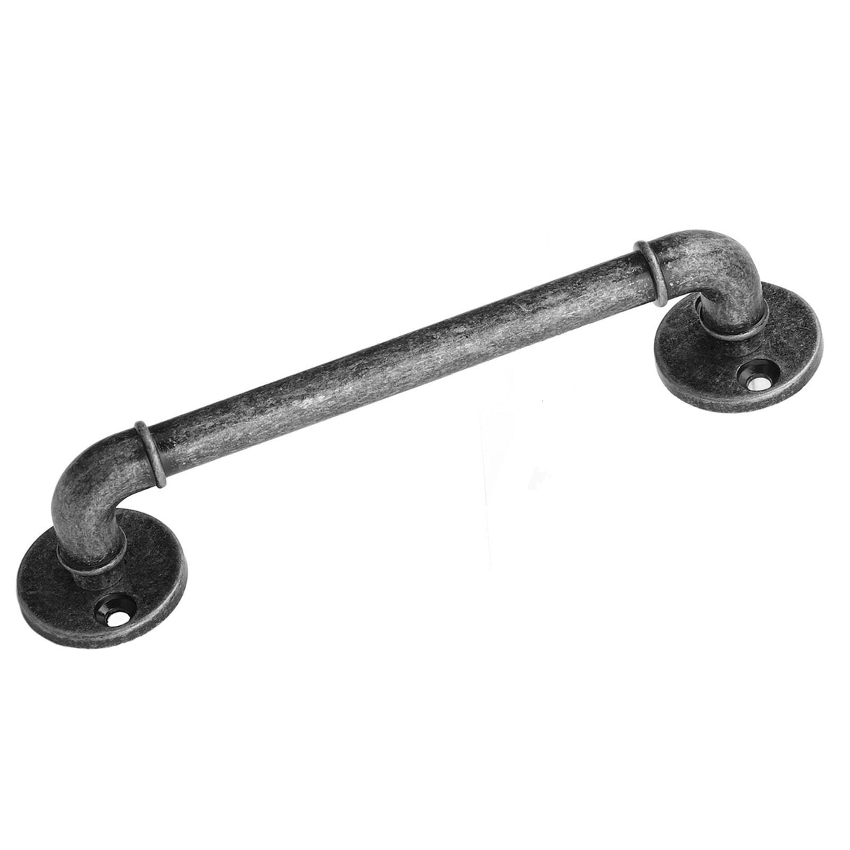 Gate Pull Handle Zinc Alloy Retro Round Base Furniture Hardware for Door Drawer Cabinet Wardrobe Closet Retro Silver
