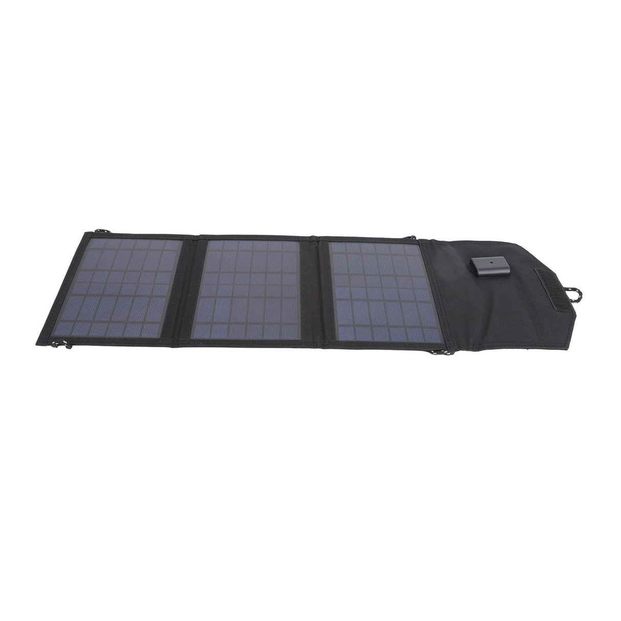 Solar Charger Portable Foldable Polysilicon Solar Power Bank with Hooks for Camping 10.5W 5V
