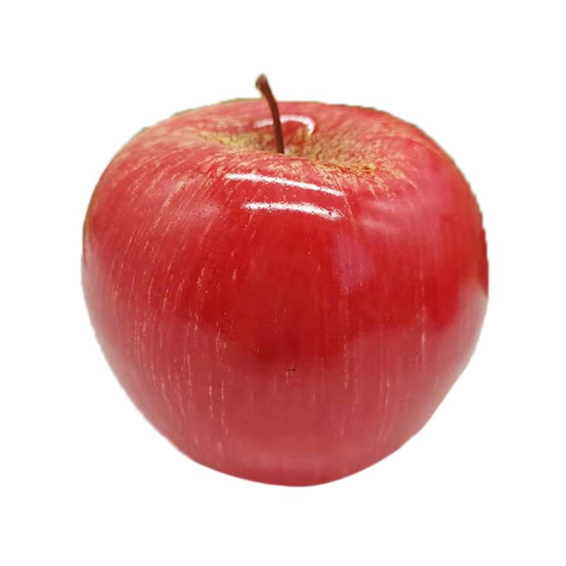 Artificial Fruit Simulation Model Foam Fake Fruit Kindergarten Teaching Aids Decorative Props Pink Apple