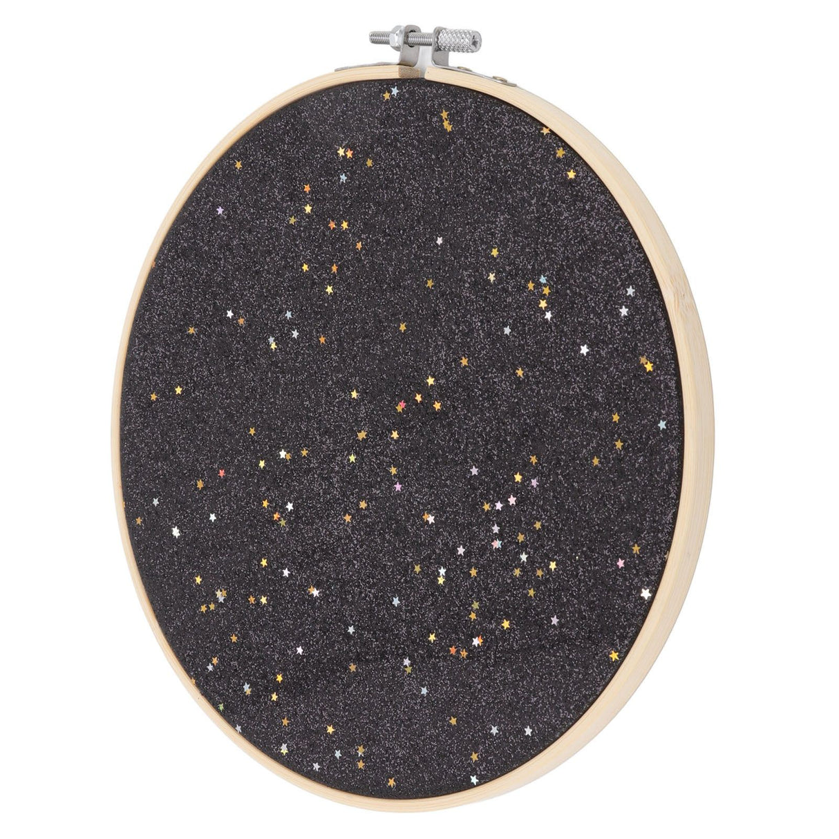 Brooch Display Black Bamboo Faux Leather 22cm Diameter Space Saving Decorative Practical Jewelry Storage Display