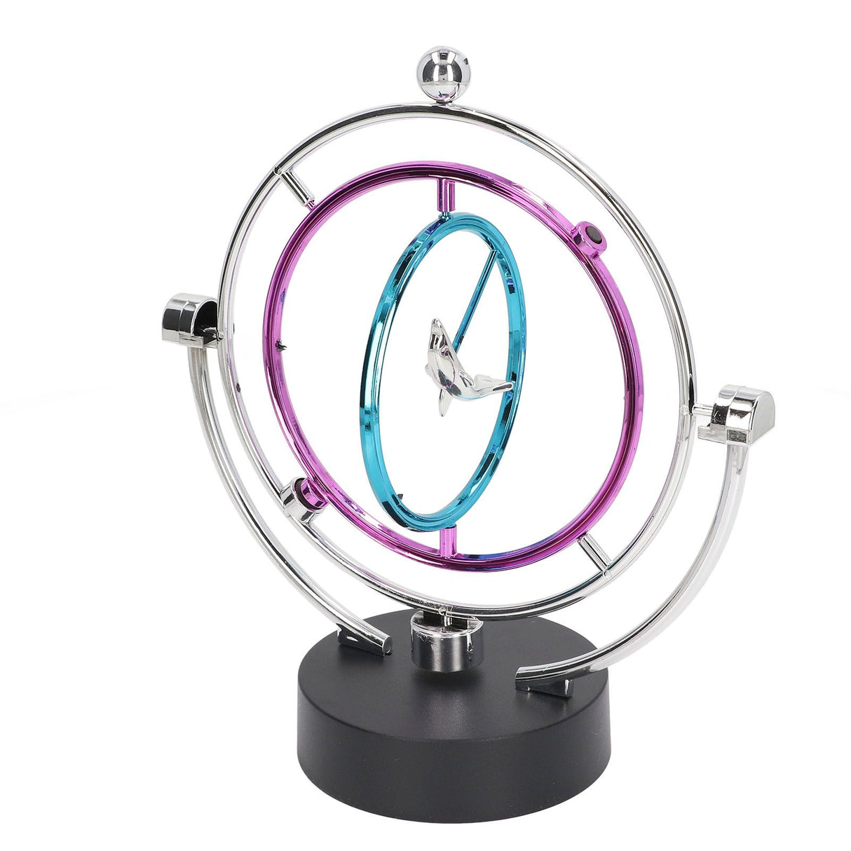 Perpetual Motion Toy Innovative Large Circle Dolphin Perpetual Swing Toy for Home Office