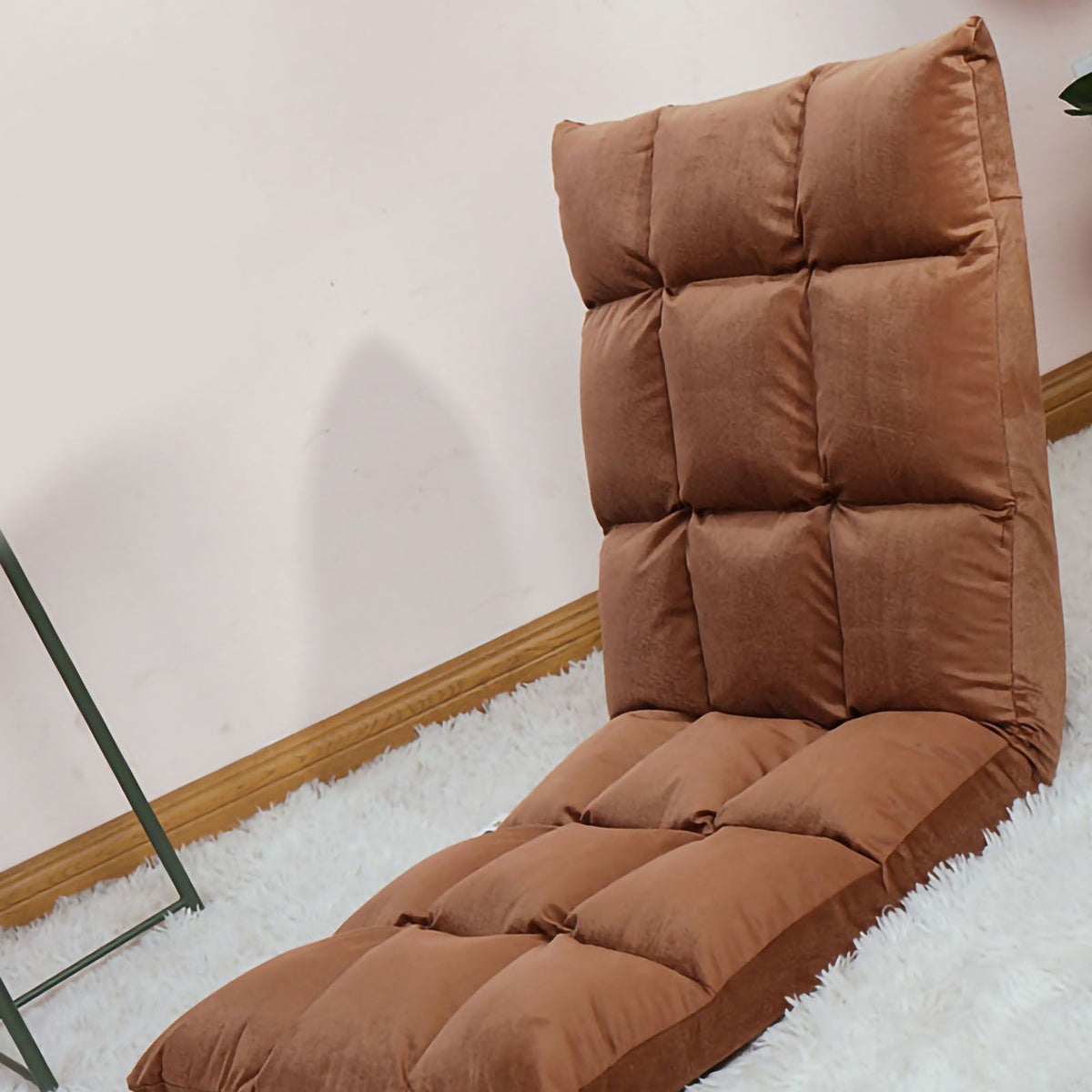 Floor Seat Sofa Chair Foldable Adjustable Floor Chair Sofa Bed Beanbag for Gaming Sleeping Relaxing Reading Coffee