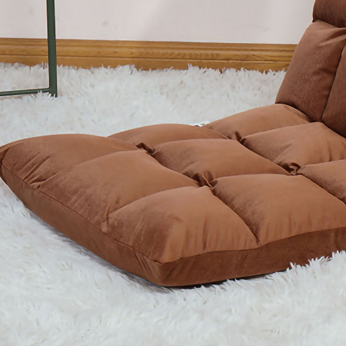 Floor Seat Sofa Chair Foldable Adjustable Floor Chair Sofa Bed Beanbag for Gaming Sleeping Relaxing Reading Coffee