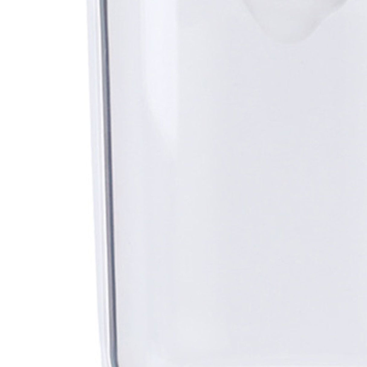 Bathroom Containers Multifunction Transparent Cotton Swabs Storage Canister with Lid for Home White Bear