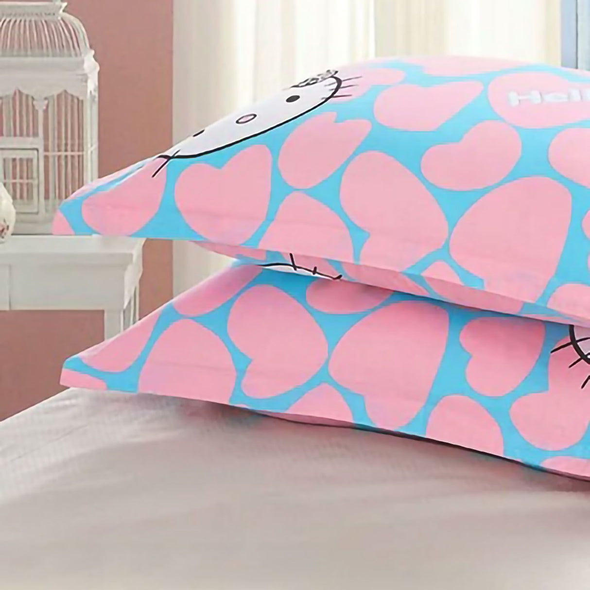 Pillow Case Pillowslip Pillowcase Cover Cotton Soft Comfortable for Family Friends Kitten 1Pcs Pillow Case