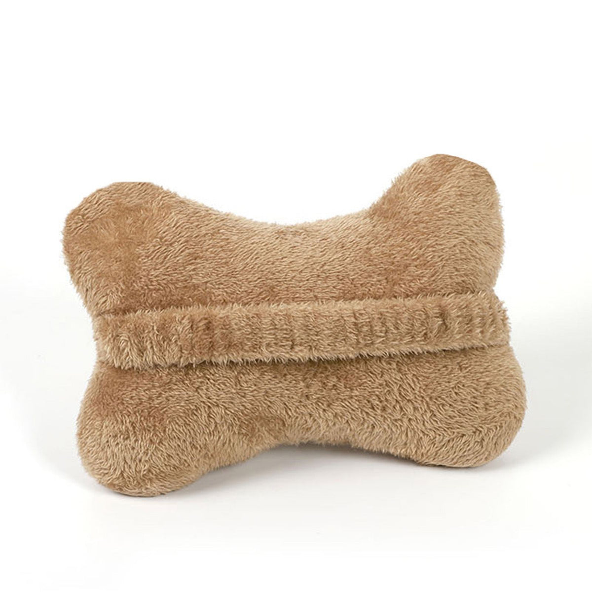 Car Pillow Cute Bear Style Plush Material Soft Comfortable Relieving Stress Car Interior Supplies for Drivers Arm Bear Headrest Brown